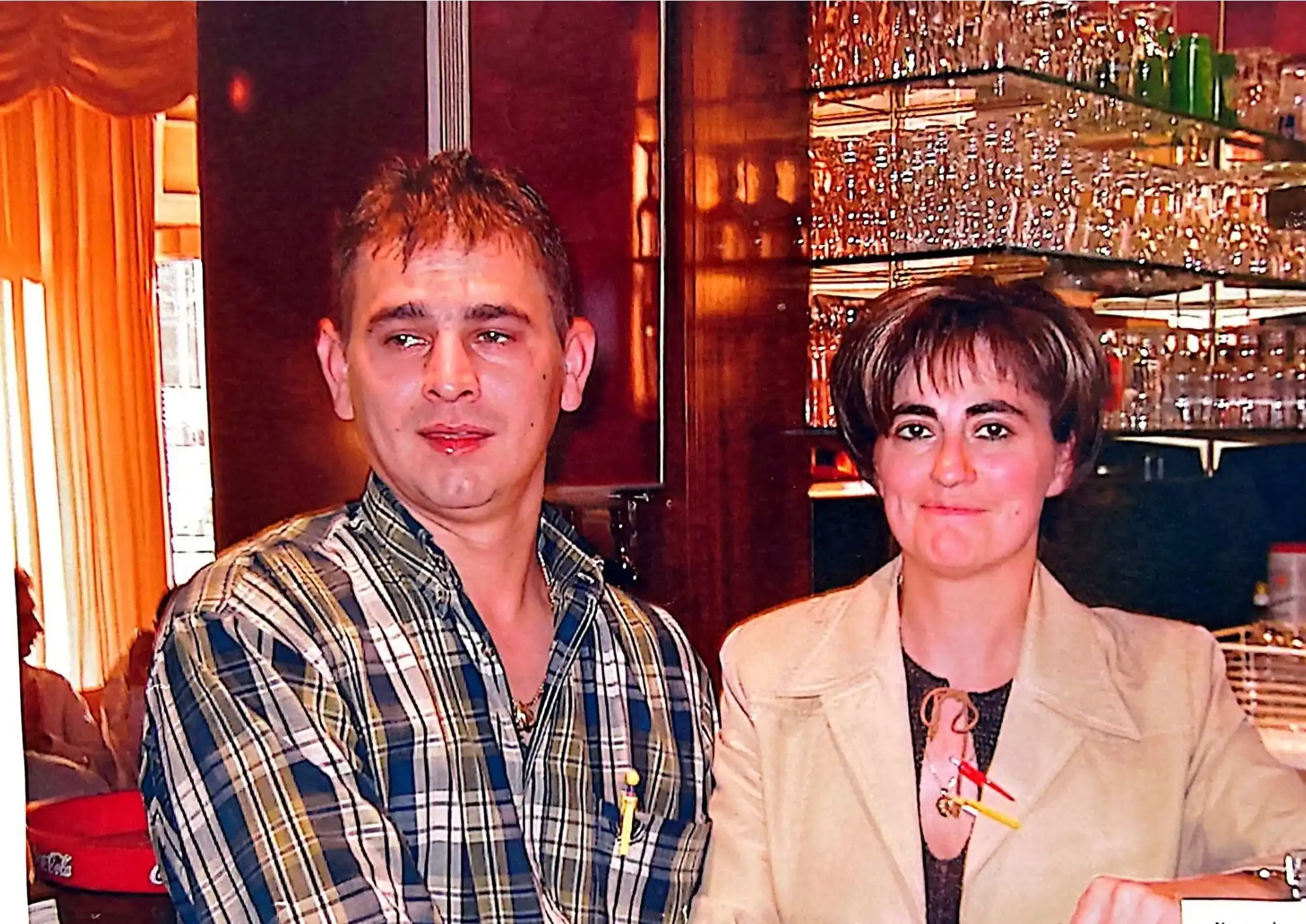 Mauro et Manuella au restaurant Il Capriccio